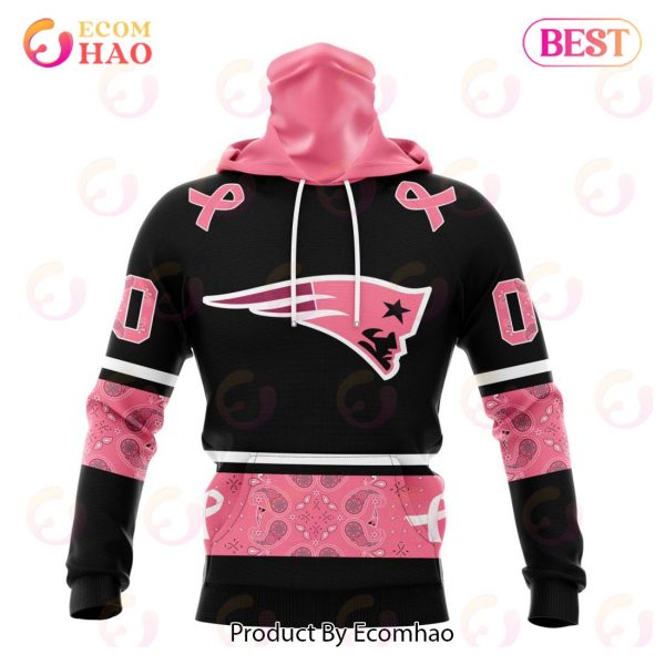 NFL New England Patriots Specialized Design In Classic Style With Paisley! IN OCTOBER WE WEAR PINK BREAST CANCER Hoodie