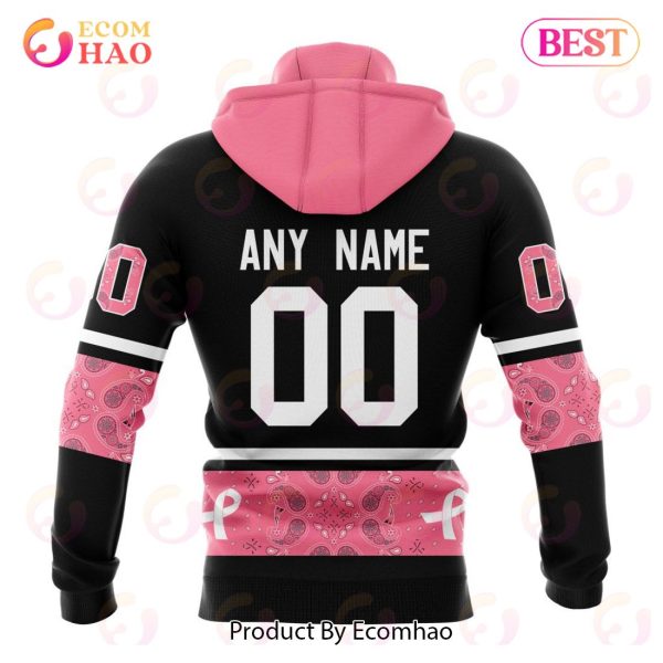 NFL New England Patriots Specialized Design In Classic Style With Paisley! IN OCTOBER WE WEAR PINK BREAST CANCER Hoodie