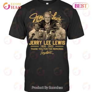 Jerry Le Lewis 1935 – 2022 Thank You For The Memories T-Shirt