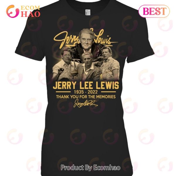 Jerry Le Lewis 1935 – 2022 Thank You For The Memories T-Shirt