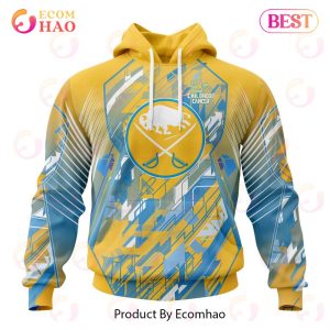 NHL Buffalo Sabres Specialized Design Fearless Against Childhood 3D Hoodie