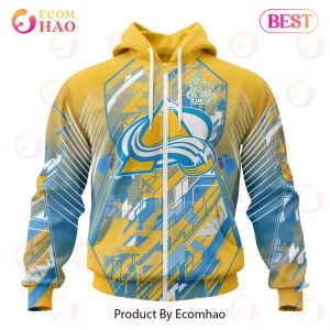 NHL Colorado Avalanche Specialized Design Fearless Against Childhood 3D Hoodie