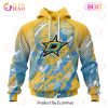 NHL Columbus Blue Jackets Specialized Design Fearless Against Childhood 3D Hoodie