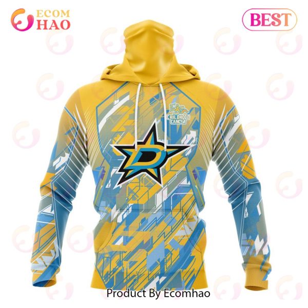 NHL Dallas Stars Specialized Design Fearless Against Childhood 3D Hoodie