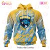 NHL Edmonton Oilers Specialized Design Fearless Against Childhood 3D Hoodie