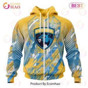 NHL Florida Panthers Specialized Design Fearless Against Childhood 3D Hoodie