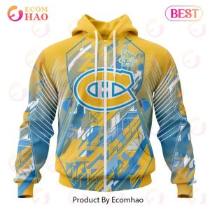 NHL Montreal Canadiens Specialized Design Fearless Against Childhood 3D Hoodie