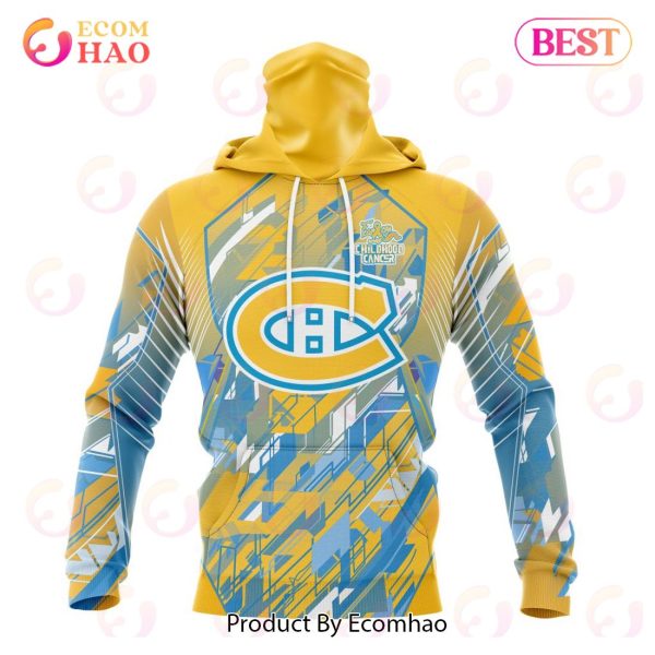 NHL Montreal Canadiens Specialized Design Fearless Against Childhood 3D Hoodie