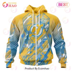 NHL New Jersey Devils Specialized Design Fearless Against Childhood 3D Hoodie