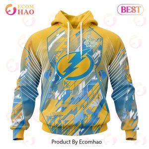 NHL Tampa Bay Lightning Specialized Design Fearless Against Childhood 3D Hoodie