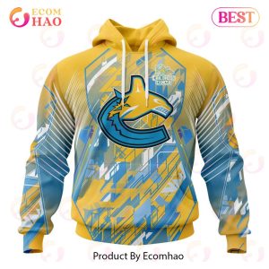 NHL Vancouver Canucks Specialized Design Fearless Against Childhood 3D Hoodie