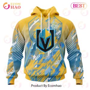 NHL Vegas Golden Knights Specialized Design Fearless Against Childhood 3D Hoodie