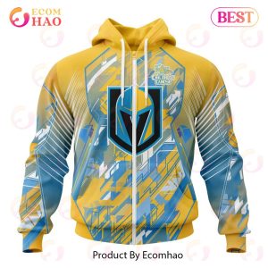 NHL Vegas Golden Knights Specialized Design Fearless Against Childhood 3D Hoodie