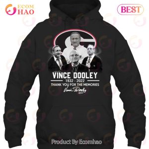 Vince Dooley 1932 – 2022 Thank You For The Memories T-Shirt