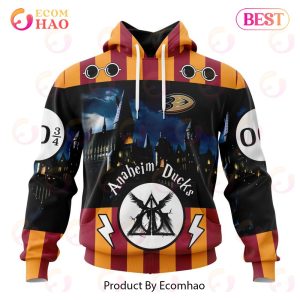 NHL Anaheim Ducks Special Design With Harry Potter Theme 3D Hoodie