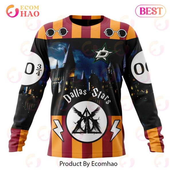 NHL Dallas Stars Special Design With Harry Potter Theme 3D Hoodie