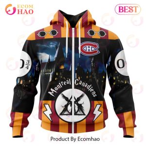 NHL Montreal Canadiens Special Design With Harry Potter Theme 3D Hoodie