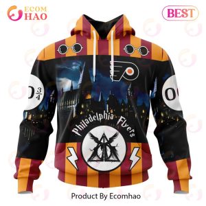 NHL Philadelphia Flyers Special Design With Harry Potter Theme 3D Hoodie