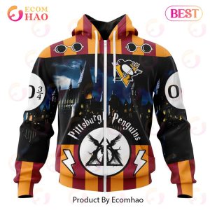 NHL Pittsburgh Penguins Special Design With Harry Potter Theme 3D Hoodie