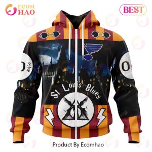 NHL St Louis Blues Special Design With Harry Potter Theme 3D Hoodie