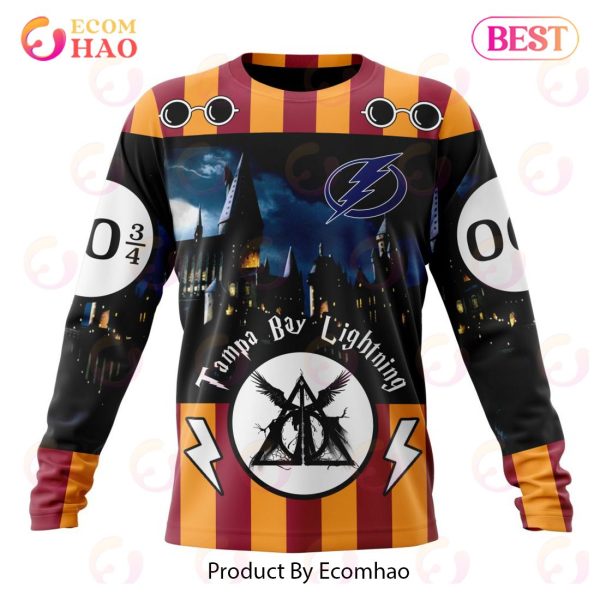 NHL Tampa Bay Lightning Special Design With Harry Potter Theme 3D Hoodie