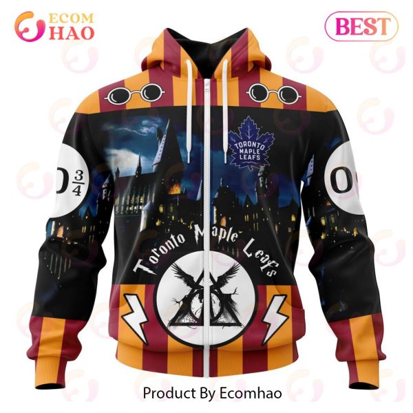 NHL Toronto Maple Leafs Special Design With Harry Potter Theme 3D Hoodie