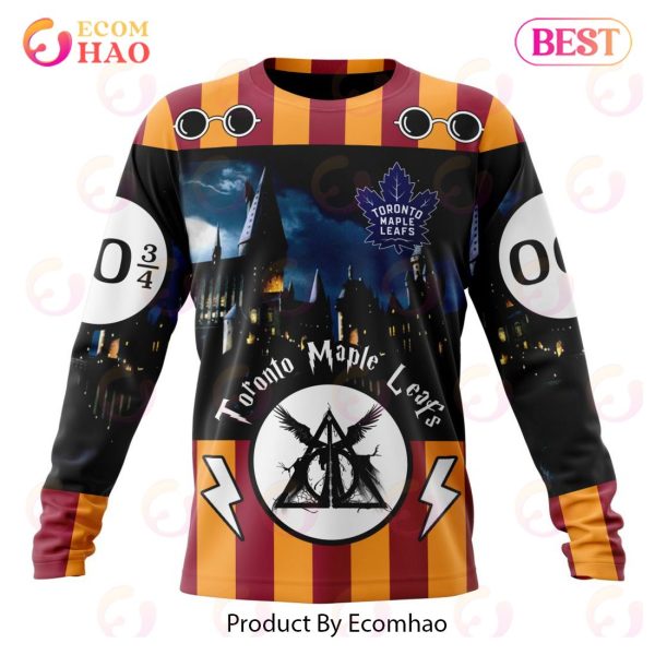 NHL Toronto Maple Leafs Special Design With Harry Potter Theme 3D Hoodie