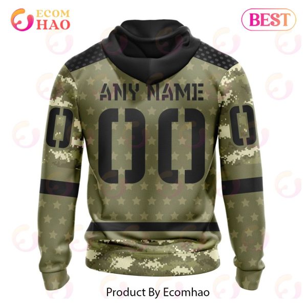 NHL Anaheim Ducks Special Camo Military Appreciation 3D Hoodie