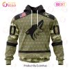 NHL Boston Bruins Special Camo Military Appreciation 3D Hoodie