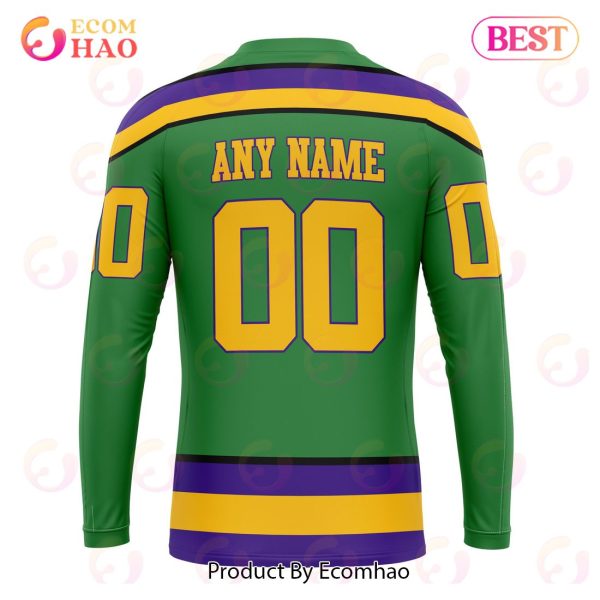 NHL Anaheim Ducks Personalized Special Design With Northern Lights Hoodie T  Shirt - Growkoc