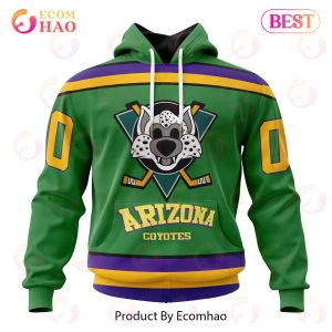 NHL Arizona Coyotes Specialized Design X The Mighty Ducks 3D Hoodie