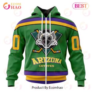 NHL Arizona Coyotes Specialized Design X The Mighty Ducks 3D Hoodie