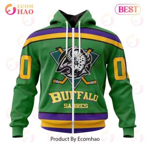 NHL Buffalo Sabres Specialized Design X The Mighty Ducks 3D Hoodie