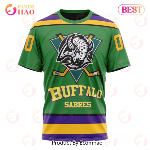 NHL Buffalo Sabres Specialized Design X The Mighty Ducks 3D Hoodie