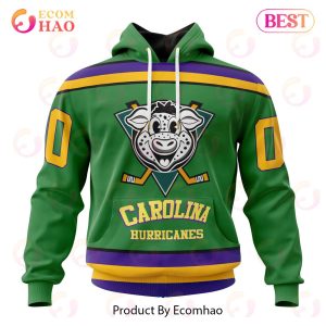 NHL Carolina Hurricanes Specialized Design X The Mighty Ducks 3D Hoodie
