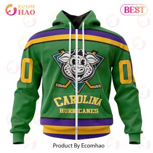 NHL Carolina Hurricanes Specialized Design X The Mighty Ducks 3D Hoodie
