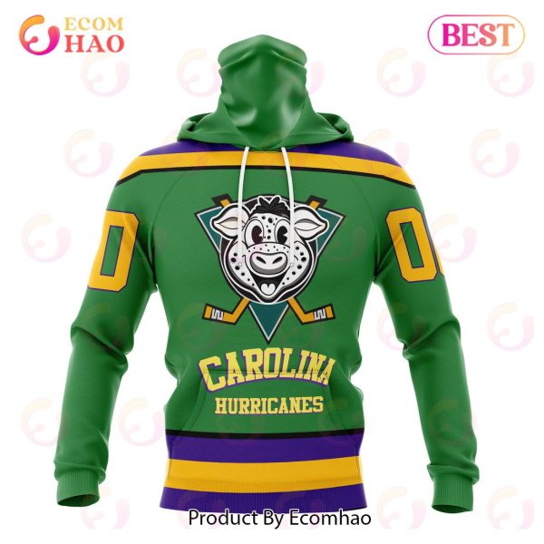 NHL Carolina Hurricanes Specialized Design X The Mighty Ducks 3D Hoodie