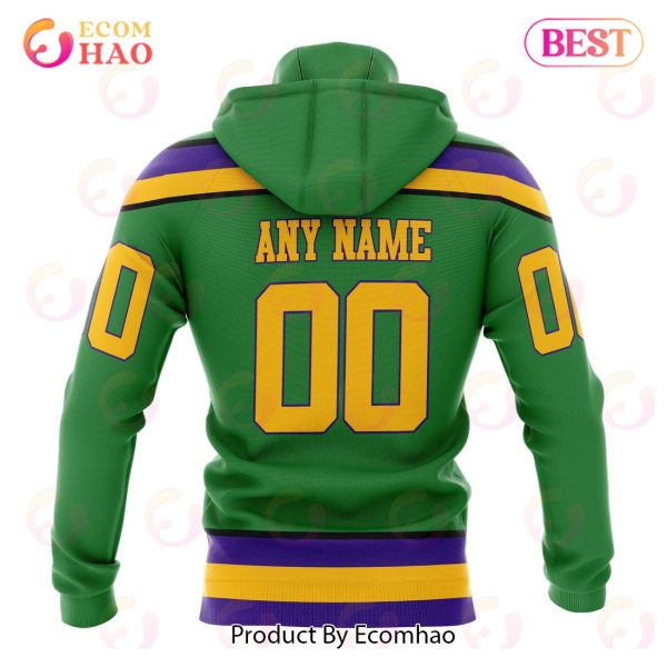 NHL Carolina Hurricanes Specialized Design X The Mighty Ducks 3D Hoodie