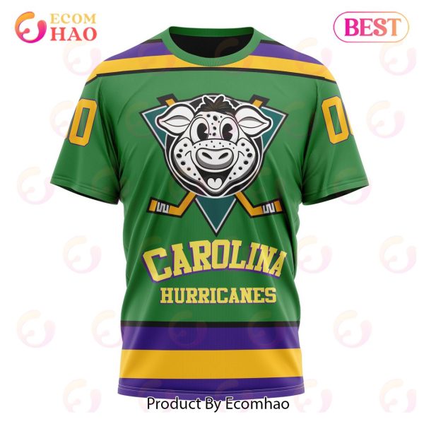 NHL Carolina Hurricanes Specialized Design X The Mighty Ducks 3D Hoodie
