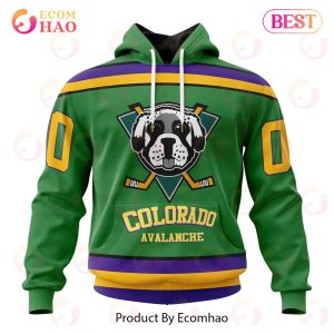 NHL Colorado Avalanche Specialized Design X The Mighty Ducks 3D Hoodie