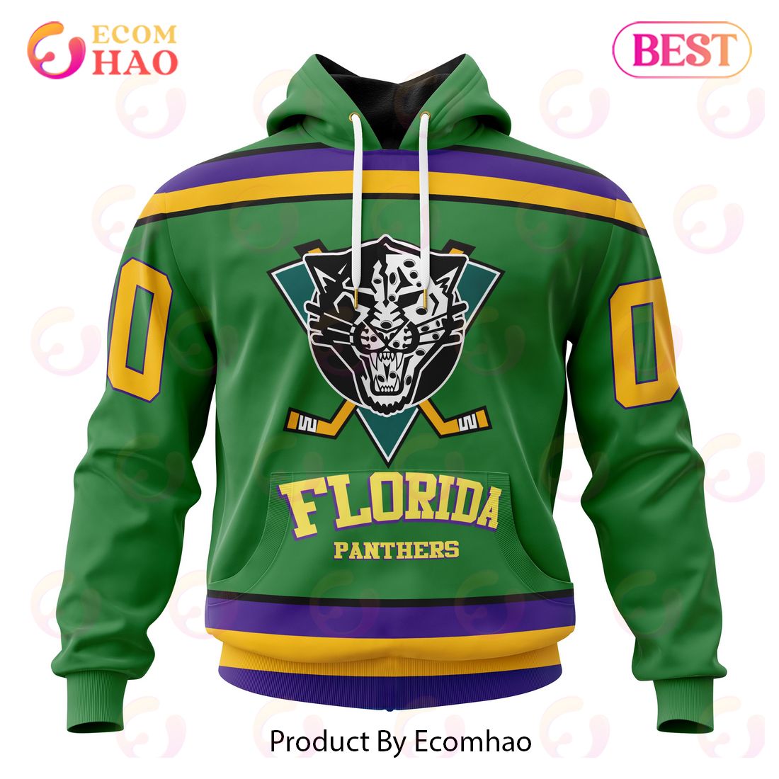 NHL Florida Panthers Specialized Design X The Mighty Ducks 3D Hoodie