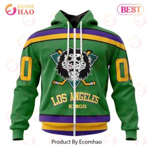 NHL Los Angeles Kings Specialized Design X The Mighty Ducks 3D Hoodie