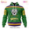 NHL Los Angeles Kings Specialized Design X The Mighty Ducks 3D Hoodie NHL Los Angeles Kings Specialized Design X The Mighty Ducks 3D Hoodie