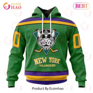 NHL New York Islanders Specialized Design X The Mighty Ducks 3D Hoodie