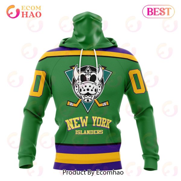NHL New York Islanders Specialized Design X The Mighty Ducks 3D Hoodie