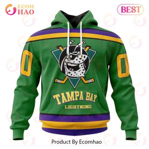 NHL Tampa Bay Lightning Specialized Design X The Mighty Ducks 3D Hoodie