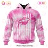 NHL Montreal Canadiens Special Pink Tie-Dye Breast Cancer 3D Hoodie