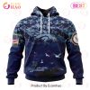 NFL Dallas Cowboys Specialized Design With Honor US Navy Veterans 3D Hoodie