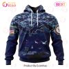 NFL Denver Broncos Specialized Design With Honor US Navy Veterans 3D Hoodie