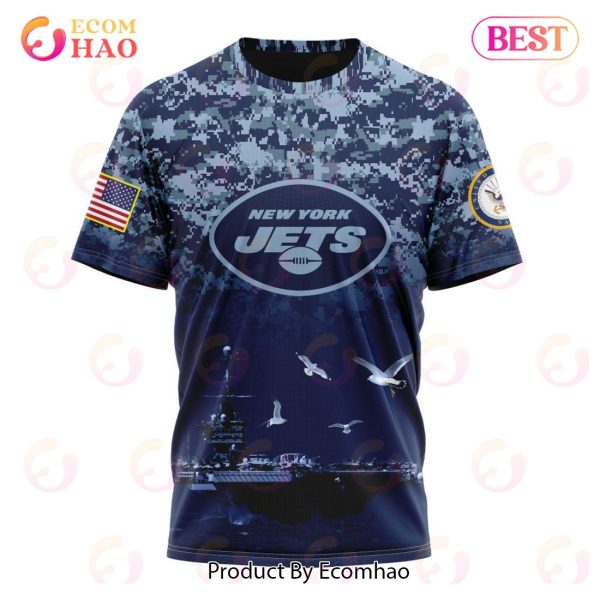 SALE] NFL New York Jets - Honor US Navy Veterans Hoodie Sweatshirt 3D  LIMITED EDITION - Macall Cloth Store - Destination for fashionistas